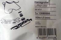 Hansgrohe Luftsprudler chrom 13085000