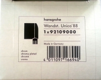 Hansgrohe Wall support and cover for UNICA 88 chrome 92109000