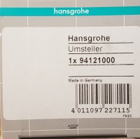 Hansgrohe Umsteller fuer Wannenmischer Aufputz 94121000