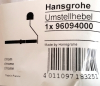 Hansgrohe Umstellhebel Exafill>06/94 chrom 96094000