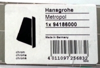 Hansgrohe Griffstopfen Metropol Standmodell 94186000