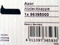 Hansgrohe Abdeckkappe Axor Uno chrom 96395000