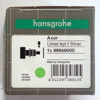 Hansgrohe Umsteller Axor Starck fuer Duschsaeul Duschkabine komplett chrom 96649000