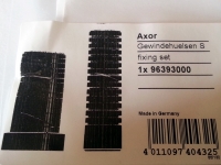 Hansgrohe Gewindehuelsen Set Axor fuer 3-Loch Waschtischarmatur 96393000