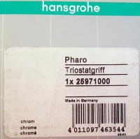 Hansgrohe Triostatgriff kpl.Pharo Duschpaneel Comfort Plus 25971000