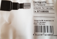 Hansgrohe Griffadapter Ecostat iBox 97108000 