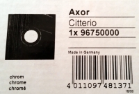 Hansgrohe Dekorscheibe gr.Axor Citterio WUP/DUP chrom 96750000