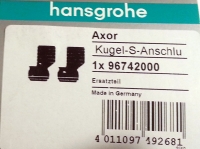 Hansgrohe Set of S-unions with nuts Set Axor Shower Duschkombi 96742000
