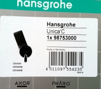 Hansgrohe Support assy. Unica C chrome 98753000