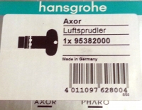 Hansgrohe Aerator laminar Axor Axor Citterio M 15 GPM chrome 95382000
