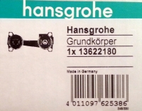 Hansgrohe Basic set for single lever basin mixer for concealed installation wall-mounted 13622180
