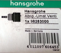 Hansgrohe Shut-off unit w selector AUV32 98283000