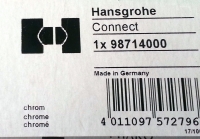 Hansgrohe Support assy. Connect chrome 98714000