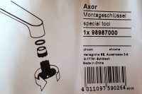 Hansgrohe Montageschluessel Axor Cache TT neutral 98987000