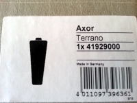 Hansgrohe Glass for lotion dispenser Axor Terrano 41929000