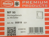 Helios MF 90 Montageflansch 0819