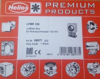 Helios LFBR 125 Luftfilter-Box 8577