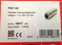 Helios FSD 125 Flexibler Rohrschalldaempfer 0677
