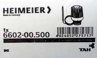 Heimeier TA Thermostatkopf K mit Anlege-bzw.Tauchfuehler 40-70 Grad 6602-00.500