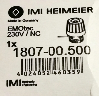 Heimeier TA Thermischer Stellantrieb EMOtec 230 V stromlos geschlossen (NC) 1807-00.500