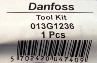 Danfoss Schraubendreh-Set bestehend aus 6-Kant Schluessel u. Gewindeschluess 013G1236