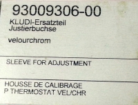 Kludi Ersatzteil Justierbuchse velourchrom 93009306-00