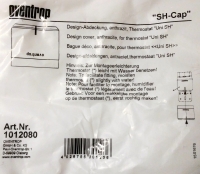 Oventrop Design cover for Uni SH anthrazit (RAL 7016) 1012080