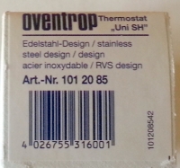 Oventrop Thermostat Uni SH 7-28 C 0 * 1-5 Liquid sensor Stainless steel 1012085