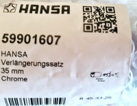 Hansa  Extension set Thermostat ostat-Concealed installation chrome 59901607