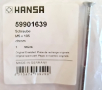 Hansa Linsensenkschraube M5x105 chrom 59901639