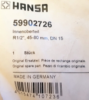 Hansa  Concealed installation  valve inset 45 - 80 mm 1/2 