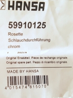 Hansa  Rosette chrome 59910125