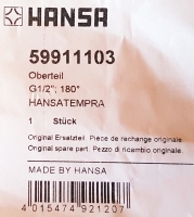 Hansa Keramik Oberteil 1/2 180 59911103