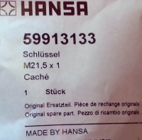 Hansa Schluessel Cache M21,5 x 1 59913133