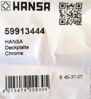 Hansa Rosette komplett chrom 59913444