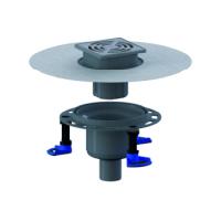 DALLMER Bodenablauf DallDrain Select  senkr., DN50/DN100, 120x120mm 517159