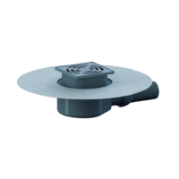 DALLMER Bodenablauf DallDrain Pure OM,  DN 50, 120 x 120 mm 517562