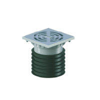 Dallmer Bodenablauf Pronto K Alu DN 100 - 120 x 120 mm 700339