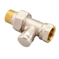 Danfoss Ruecklaufverschraubung RLV 20 R 3/4 Durchgang vernickelt 003L0146