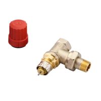Danfoss Ventilgehaeuse RA-N 10 R 3/8 Eck matt vernickelt 013G0031