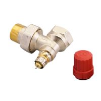 Danfoss Ventilgehaeuse RA-N 25 R 1/1 Eck matt vernickelt 013G0037