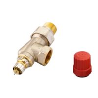 Danfoss Ventilgehaeuse RA-N 20 R 3/4 UK (Axial) matt vernickelt 013G0155