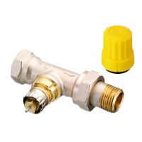 Danfoss Ventilgehaeuse RA-UN 15 R 1/2 Durchgang matt vernickelt 013G3004