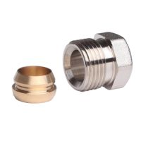 Danfoss Klemmverbinder R 3/8 A auf 10mm fuer Stahl- und Kupferrohre 013G4100