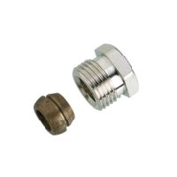 Danfoss Klemmverbinder R 3/8 A auf 12mm fuer Stahl- und Kupferrohre 013G4102
