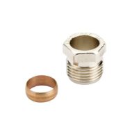 Danfoss Klemmverbinder R 1/2 A auf 16mm fuer Stahl- und Kupferrohre 013G4116