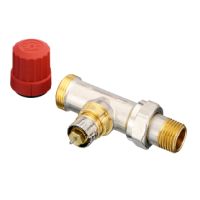 Danfoss Ventilgehaeuse RA-N 15 3/4 A Durchgang matt vernickelt 013G4202
