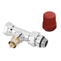 Danfoss Ventilgehaeuse RA-NCX 15 R 1/2 Durchgang verchromt 013G4238