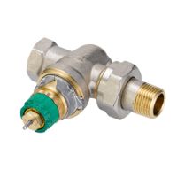 Danfoss Dynamic Valve RA-DV 10 druckunabhngi R 3/8 Durchgang vernickelt 013G7722