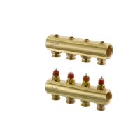 Danfoss FBH-Verteiler 4 Kreise ohne Durchflussanzeige 088U0504